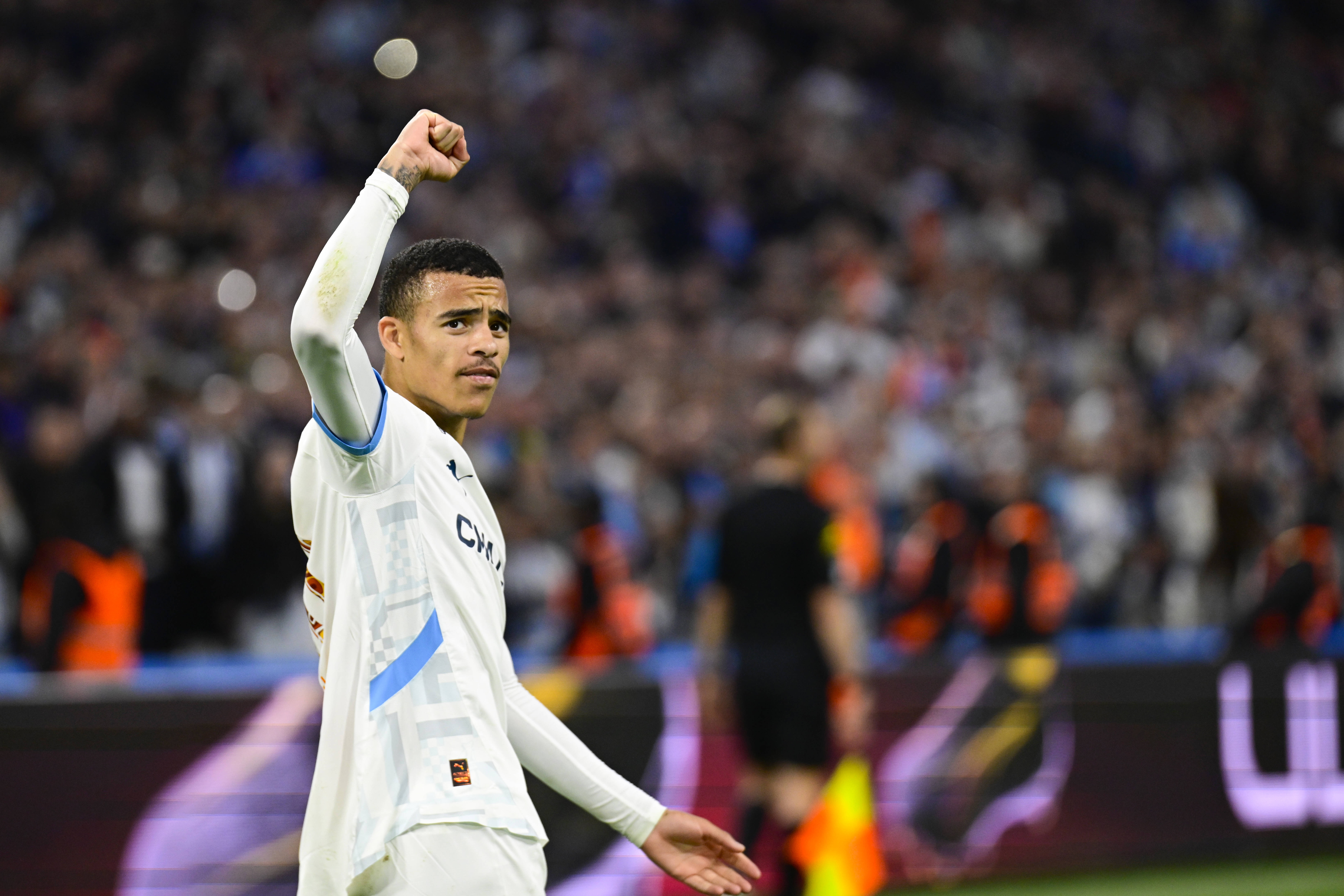 单场比赛参与5粒进球，格林伍德是近15个赛季马赛首人