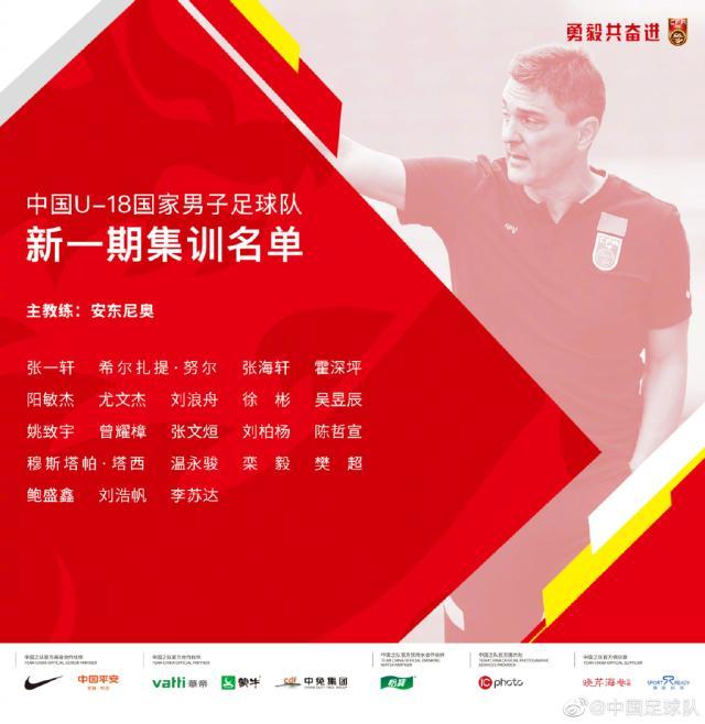 意昂娱乐-U18国青公布集训名单 广州队成大户共9人入选